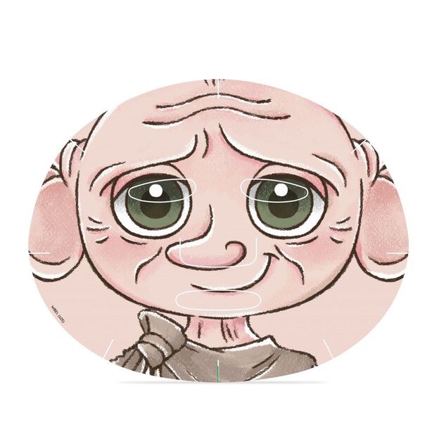 MAD BEAUTY Gesichtsmaske nährende feuchtigkeitsspendende Textilmaske Dobby Harry Potter 25ml