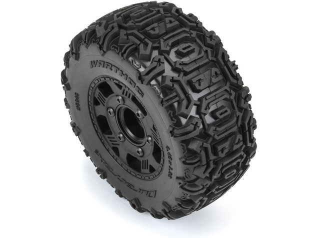 Duratrax kolo 2.2"/3.0" Warthog H12/14mm čierne (2)