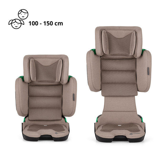 PETITE&amp;MARS Столче за кола Flex Pro i-Size Tan Brown Air 100-150 cm (15-36 kg)