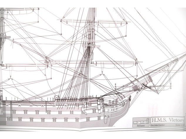 MAMOLI HMS Victory 1765 1:150 kit