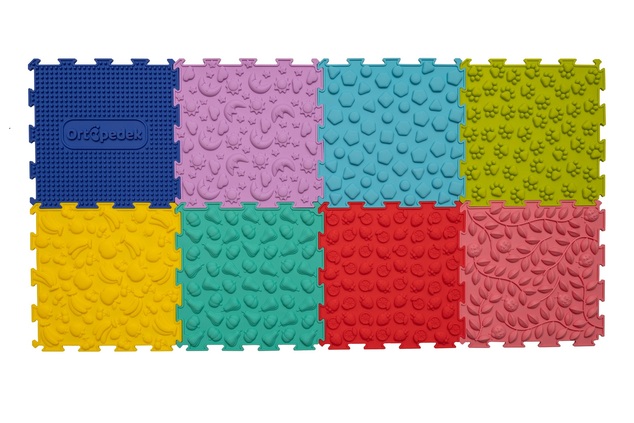 Ortopedek - tapis sensoriels 8 pcs