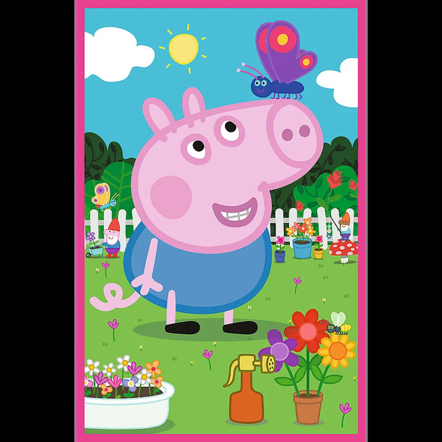 Trefl Puzzle 3x50 Peppa Wutz / Die Kraft der Freundschaft