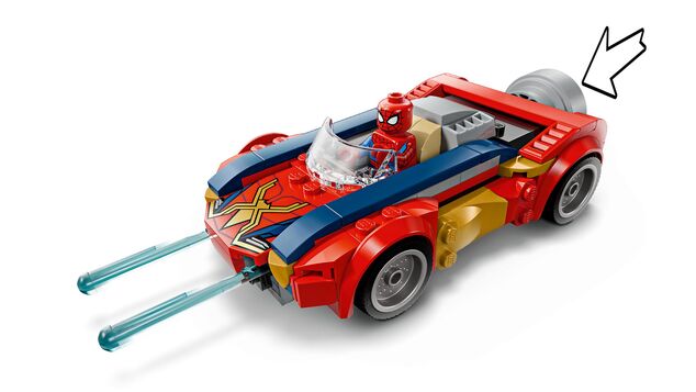 LEGO® Marvel 76336 Spider-Man und Auto vs. venomisierter Wolverine