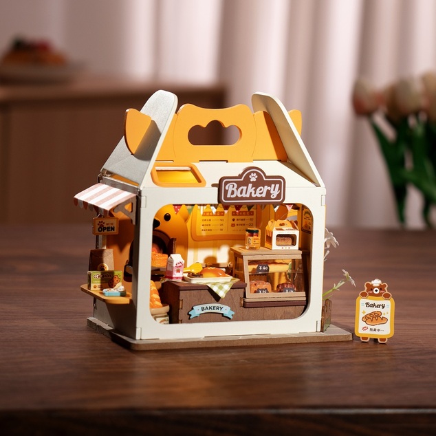 RoboTime miniatúra domčeku Medvedíkova pekáreň