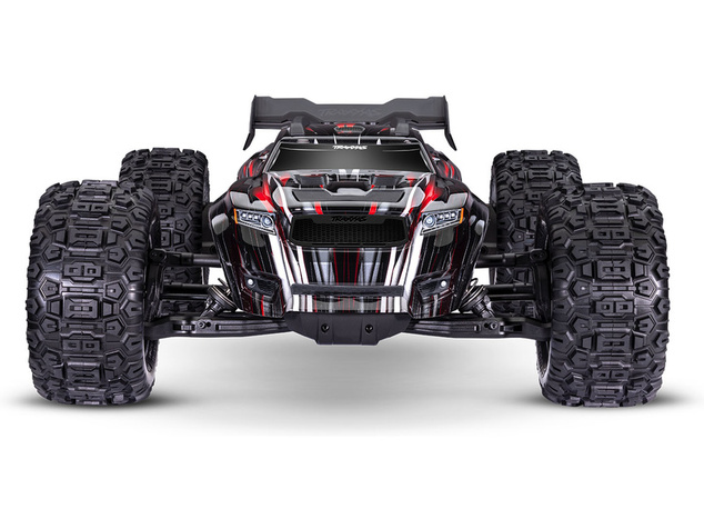 Traxxas Sledge 1:8 RTR červený s belted pneu