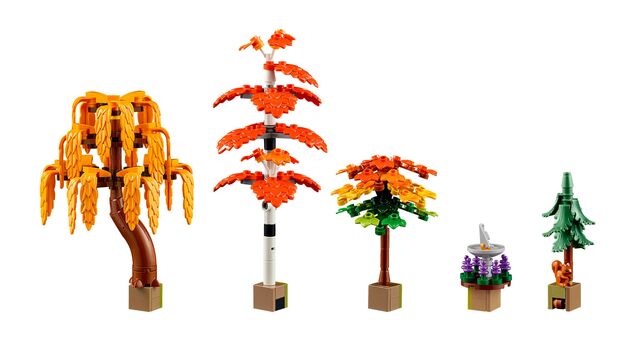 LEGO® Icons 11372 Chata a jesenná záhrada