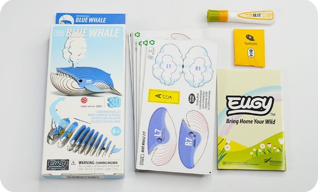 EUGY Veliki kit 3D kartonska sestavljanka