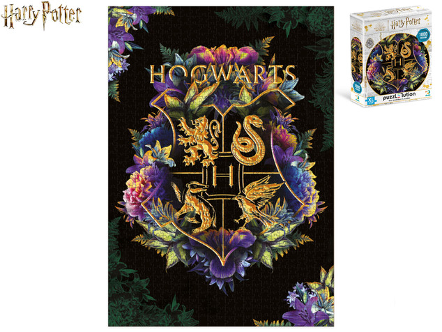 Puzzle Harry Potter 68x48cm blason de Poudlard 1000 pièces