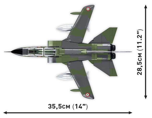 Cobi Armed Forces Panavia Tornado IDS (Aeronautica Militare) 1:48, 493 k, 2 f