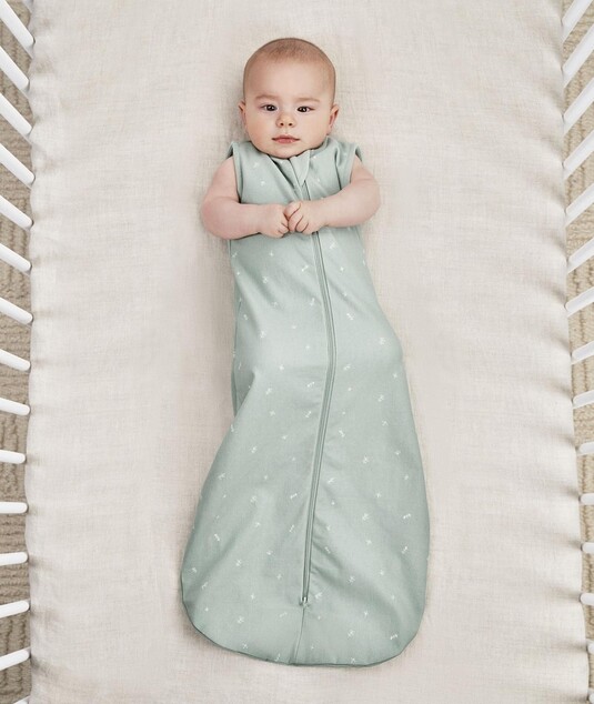ERGOPOUCH Vak na spaní organická bavlna Jersey Sage 3-12 m, 6-10 kg, 0,2 tog