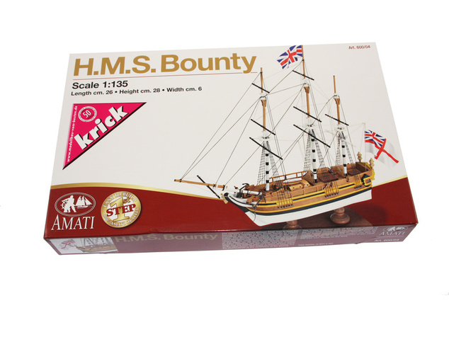 AMATI HMS Bounty 1:135 First step kit