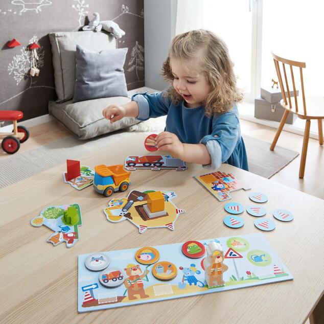 Haba Meine ersten Spiele für Kinder Auf der Baustelle ab 2 Jahren