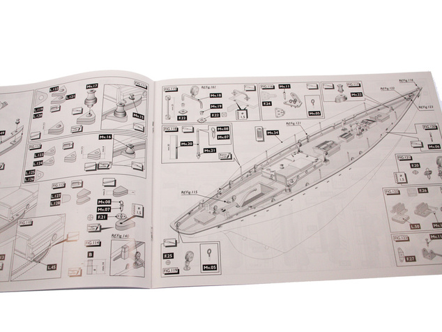 AMATI Dorade plachetnica Fastnet cup 1931 1:20 kit
