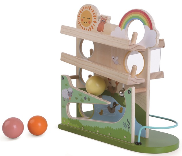 2Kids Toys Pista cu bile Ferma fericită