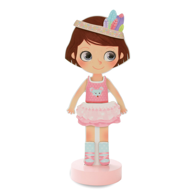 Vilac Magnetické obliekacie puzzle Chloe