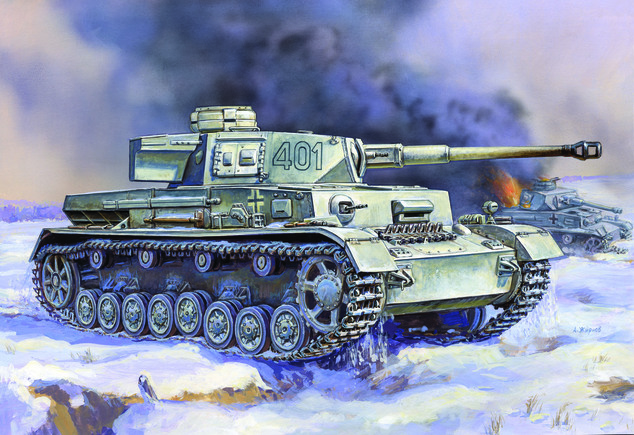 Wargames (WWII) танк 6251 - Panzer IV Ausf.H (1:100)