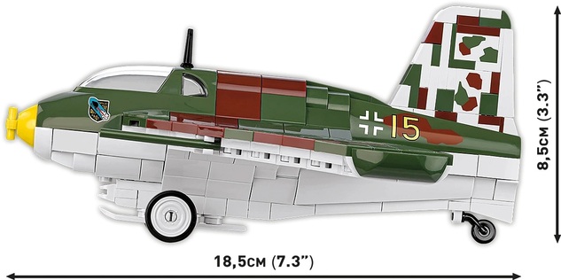 Cobi II WW Messerschmitt Me 163B Komet, 1:32, 535 k, 1 f