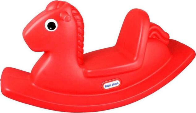Hojdací koník Little Tikes červený