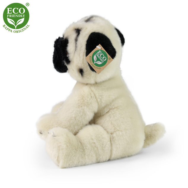 Câine pug de pluș 30 cm ECO-FRIENDLY