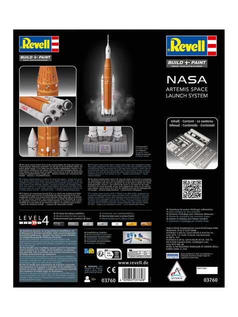 Plastic ModelKit Weltraum 03760 - NASA Artemis Space Launch System (SLS) (1:144)