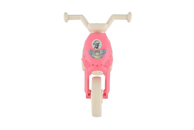 Bicicletta senza pedali Enduro Yupee rosa pastello piccola altezza del sedile 26cm capacità fino a 2
