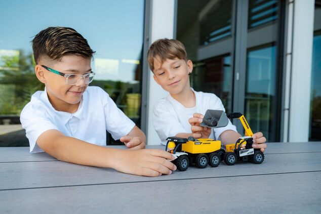 FISCHERTECHNIK Double Pack construction vehicle stavebnica 220 dielov