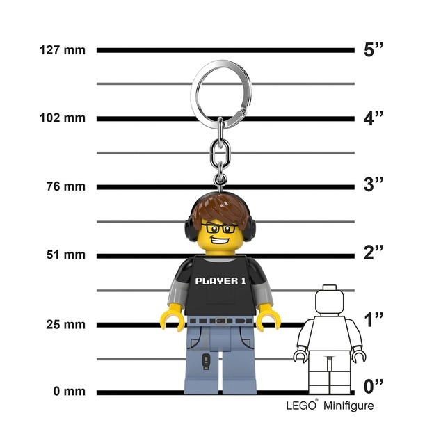 LEGO Minifigures Hráč videohier svietiaca figúrka (HT)