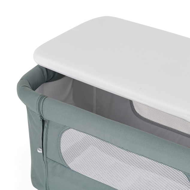 PETITE&amp;MARS Kinderbett verstellbar Grace Compacti Foggy Green