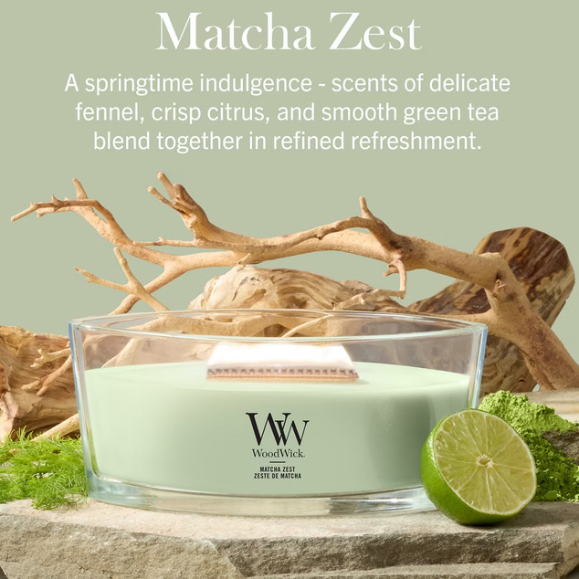 WW Kerze Boot Matcha Zest