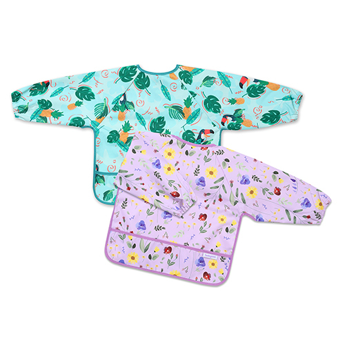 Babyono Podbradník s dlhým rukávom Plane 74x36 cm, 6m-2r