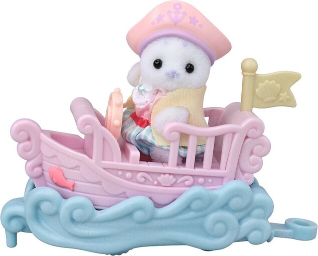 Sylvanian Families Morské vozidlá a baby figúrky v zábavnom parku