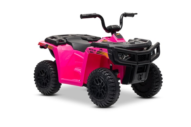 Licencovaná elektrická štvorkolka Arctic Cat 12V so zadným pohonom, ružová, LED svetlá, Lí