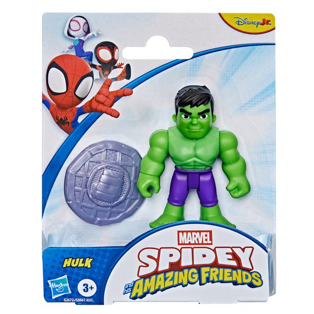 HASBRO - Spider-Man Spidey și prietenii săi uimitori - figurină Hulk