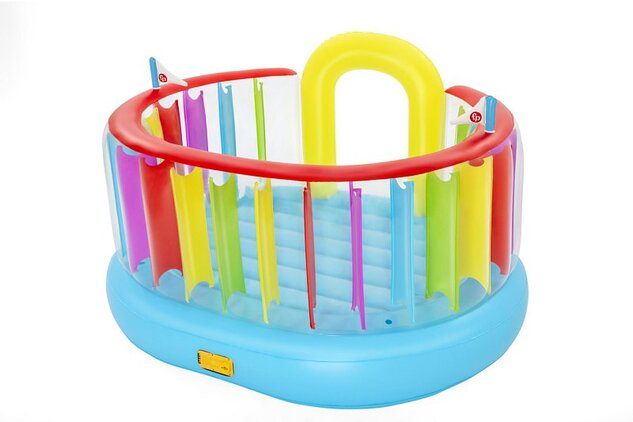 Bestway Centro de juegos inflable Fisher-Price Bouncetopia, 2,26 x 1,75 x 1,38m