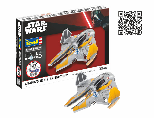 Starter Kit SW 73606 - Starfighter di Anakin (1:58)