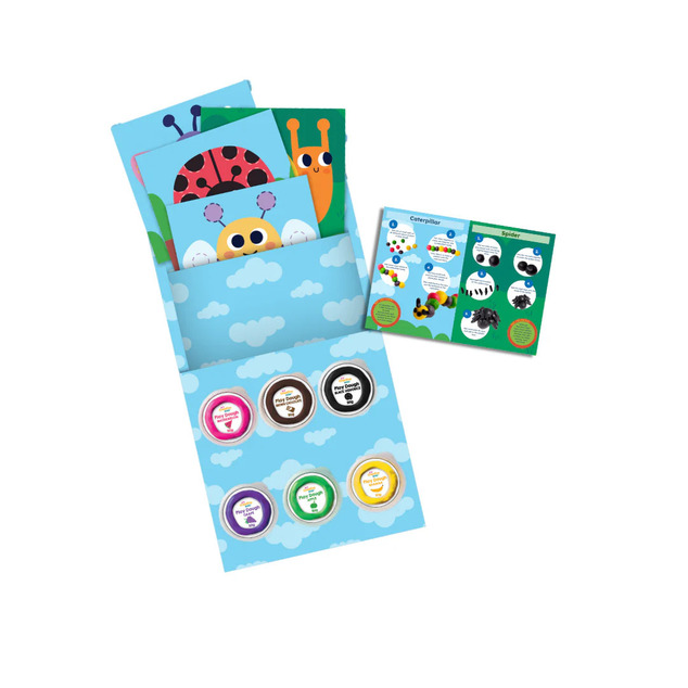 MY CREATIVE BOX®Senzorická kreatívna sada na modelovanie Chrobáčiky