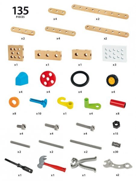Brio Builder - Bausatz 135-tlg.