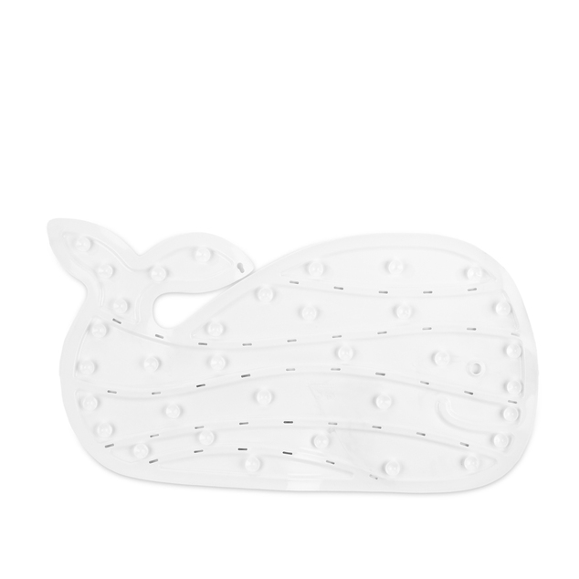 SKIP HOP Tappetino antiscivolo per vasca Moby bianco