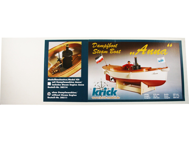 Krick Anna kit bez parného stroja