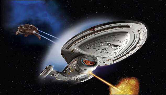 Plastikmodellbausatz Star Trek 04992 - USS Voyager (1:670)