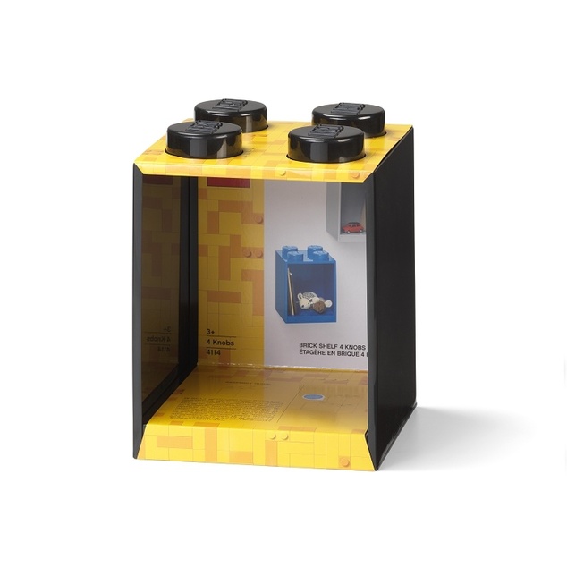 LEGO® Brick 4 Hängeregal schwarz