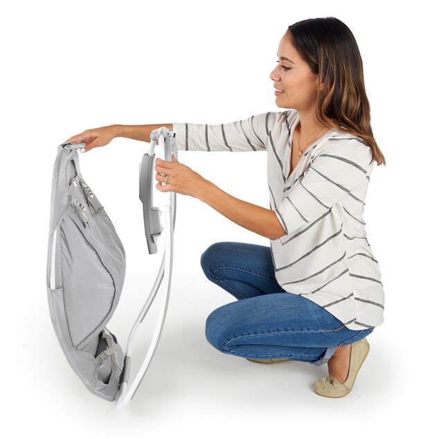 Altalena vibrante con melodia Cuddle Lamb 0m + fino a 18kg, 2019