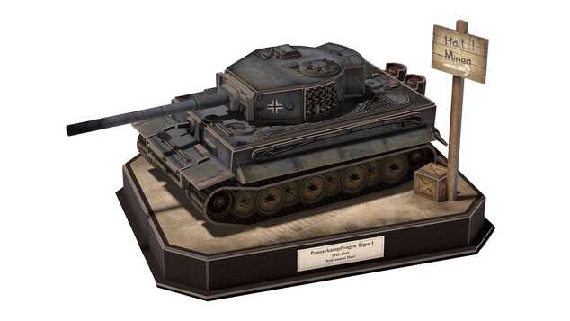 3D Puzzle REVELL 00252 - Tigre I