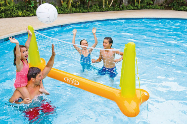 INTEX 56508 Volejbalová síť do bazénu 239 x 64 x 91 cm