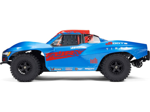 Arrma Fury 223S BLX 2WD 1:10 RTR DSC modrá