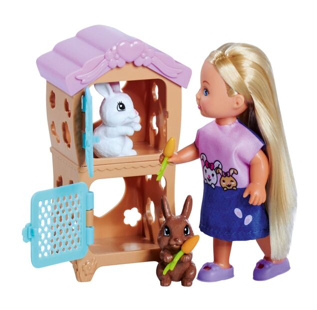 Bábika Steffi Rabbit Family