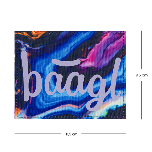 BAAGL Studentenbrieftasche Marmor
