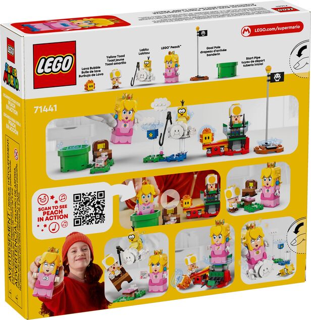 LEGO® Super Mario™ 71441 Dobrodružstvá s interaktívnou LEGO® Peach™