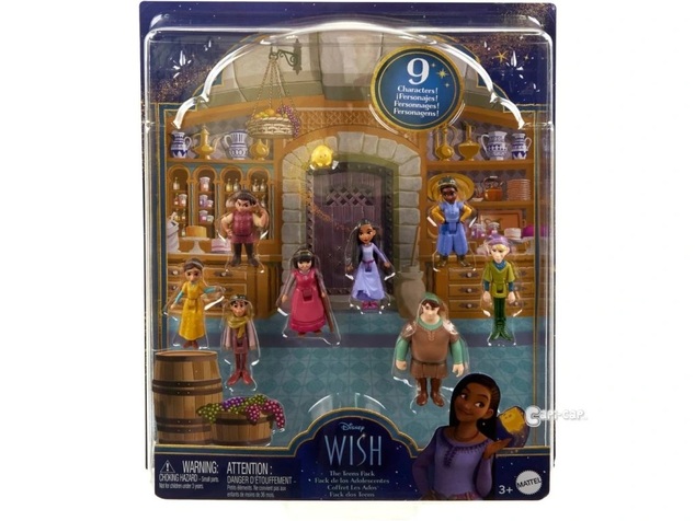 Mattel Disney Wishes Set mit Minifiguren