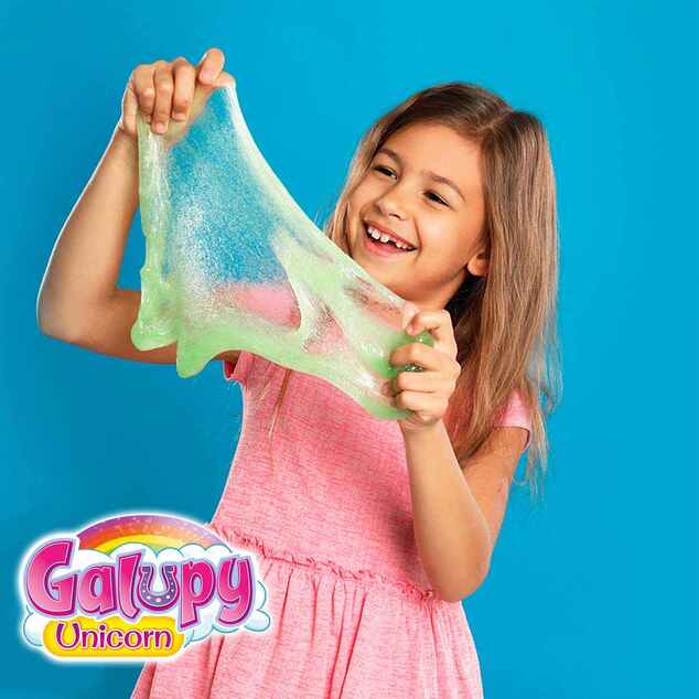 CRAZE slime magico con sorpresa Galupy Unicorn (mix colori)